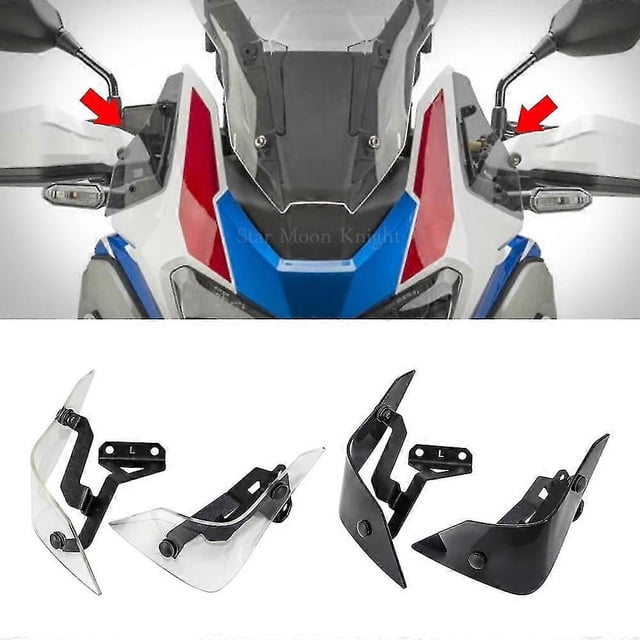 Motorcycle Side Windshield Windscreen Handshield Wind Deflector For Honda Crf 1100 L Crf1100l Africa Twin Adventure Sports 2020