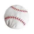 thumbnail image 2 of Cheers Throw Pillow Ultra Soft Companionship Fluffy Simulation Basketball Soccer Shape Sofa Cushion for Ball Game Fan, 2 of 2