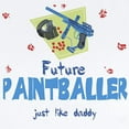 thumbnail image 2 of CafePress - Future Paintballer Like Daddy Baby Body Suit - Baby Light Bodysuit, Size Newborn - 24 Months, 2 of 4