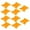 🔥 Orange, variant on Viflosae Plastic Winding Board Thread Organizer Storage Board Craft Tool Sewing Material Cord Yarn Management for DIY Needlework Arts Crafts Efficient Organizing