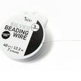 thumbnail image 4 of Cousin DIY 7-Strand Stainless Steel Flexible Beading Wire, Silver Finish, 0.3mm x 40 ft Roll, 4 of 8