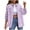 Purple, variant on Fnooota Womens Denim Jackets, Loose Fit Long Sleeve Ripped Casual Womens Shackets Khaki Size S-2XL