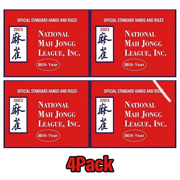 National Mah Jongg League 2023 Large Size Card Mah Jongg Card