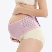 JOYWEI Pregnancy Belt Pregnancy Belt Lumbar Back Abdominal Support Support for Pregnant Women,Pink, XL
