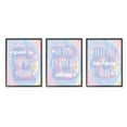 thumbnail image 2 of Stupell Industries Speak Up Phrases Tie Dye Inspirational Quotes Grey Framed, 16 x 20, Design by Daphne Polselli, 2 of 5