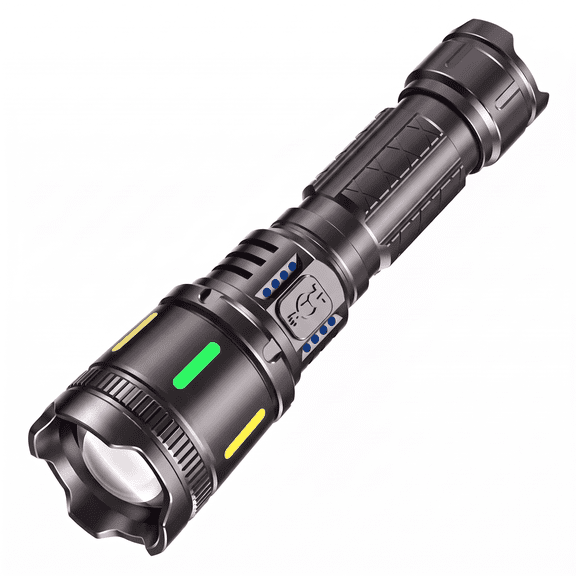 DAYBETTER Flashlight Rechargeable, 6 Light Modes & Waterproof, 750 High Lumens, Zoomable , Handheld Flashlight for Hiking Camping Home