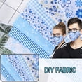 thumbnail image 1 of Cagogo 2Pcs 7PC Fabric Squares Bundle, Quilting Sewing Patchwork DIY Material, Pre-Cut Cotton Fabric Squares for Quilting and Sewing Projects, Soft Breathable Fabric for Crafts, Little One, 1 of 9