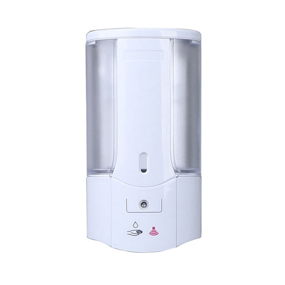 Wall Mount Automatic Soap Dispenser, Touchless Hand Sanitizer Station for Bathroom Shower, Shampoo Lotion Dispenser, Waterproof Kitchen Soap Container, 1 400Ml Wall-Mounted Soap Dispenser