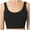 Black, variant on Darzheoy Sports Bras for Women Yoga Solid Sleeveless Cold Shoulder Casual Tanks Blouse Tops Intimates Seamless Bras 38