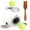 Light gray, variant on Dog Ball Launcher Interactive Puppy Ball Thrower Machine with Automatic Treat Dispenser Fun Dog Training Toys for Indoor Outdoor
