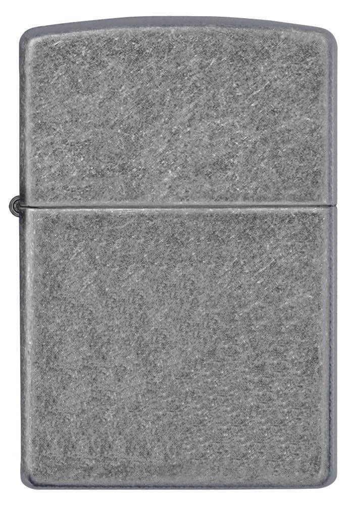 Zippo Antique Silver Plate Pocket Lighter