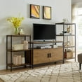 thumbnail image 5 of Caffoz 3-Tier Transitional Wood Bookshelf with Open Shelves in Oak Brown, 5 of 12
