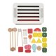 thumbnail image 1 of Wooden Simulation Grill Set Role Play Game Cooking Imaginative Wooden Pretend Grill Toys, 1 of 4