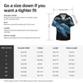 thumbnail image 7 of Wukai Ocean Turtle Men's Casual Short-Sleeve Button Down Shirt - Lightweight Summer Dress Shirt for Daily Wear-XX-Large, 7 of 7