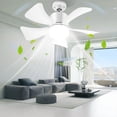thumbnail image 1 of Ventilador de Techo con Luces LED Regulable 3000 Lúmenes y Mando a Distancia 3 Colores y Velocidades, 1 of 6