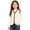 Brown, variant on Abtuhar Boys and Girls Fall Winter Hood‑free Casual Outer Vests Cartoon‑print Silk‑filled Snap‑button Layering Coat for School Uniform for 4‑14 Years