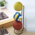 thumbnail image 4 of Estante de almacenamiento para baloncesto y fútbol para un secado eficiente Organizador multiusos de equipos deportivos, 4 of 8