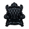 thumbnail image 3 of STARTIST Collection de Canapé Simple Maison de Poupée 1/12 Mini Canapé Chaise Gare Noir, 3 of 9