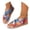 sandals 135#Sky Blue, variant on WAYUTE Sandals for Women Flat Bottom Slide Shoes with Adjustable Elastic Strap Comfort Lightweight Beach Walking Shoes Casual Outdoor