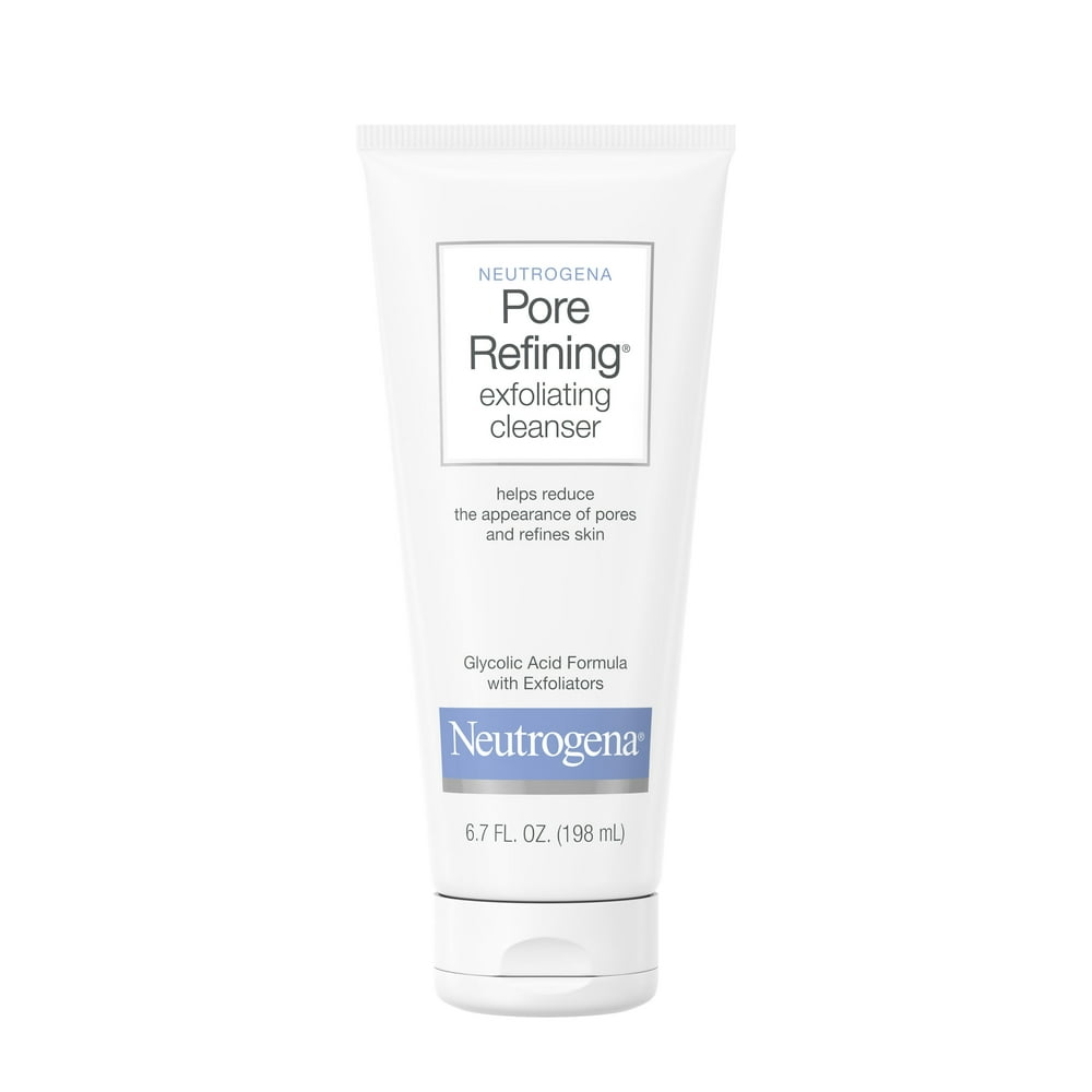 Neutrogena Pore Refining Exfoliating Daily Facial Cleanser, 6.7 fl. oz
