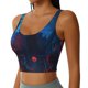 thumbnail image 2 of Fotbe Spooky Halloween Night Scene Sujetador Deportivo Largo sin Aros para Mujer con Almohadillas y Soporte Medio, Transpirable y Absorbente, Camiseta Tipo Chaleco o Tank Top-Small, 2 of 8