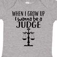thumbnail image 4 of Inktastic Future Judge Law Scale Boys or Girls Baby Bodysuit, 4 of 5