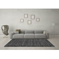 thumbnail image 3 of Ahgly Company Indoor Rectangle Abstract Gray Modern Area Rugs, 8' x 12', 3 of 4