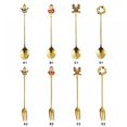 thumbnail image 2 of Aosijia Christmas Dessert Fork Spoon Stainless Steel Tableware Coffee Tea Utensil Forks Spoons for Christmas Party Table Decorations, 2 of 8