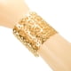 thumbnail image 1 of Brazalete para mujer, regalos para mujer, moda, cien pulseras huecas de metal a juego, apertura, joyería para mujer, pulsera hueca, 1 of 5