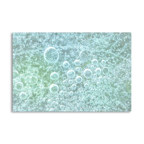 Gango Home Decor Contemporary Frozen Bubbles I by Kathy Mahan (Printed on Paper); One 36x24in Fine Art Paper Giclee Print