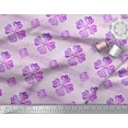 thumbnail image 1 of Soimoi Satin Silk Fabric Texture & Damask Ethnic Decor Fabric Printed Yard 42 Inch Wide, 1 of 1