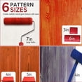 thumbnail image 5 of 6pcs Wood Graining Tool Set for Wall Room Art Paint Decoration, 5 of 6