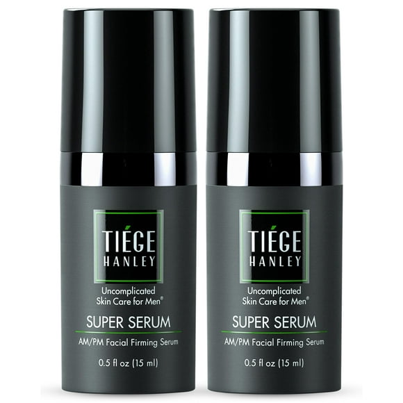 Sérum facial Tiege Hanley SUPER SERUM de 15 ml (paquete de 2) para hombres