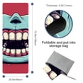 thumbnail image 4 of Tiny Teeth Gym Towels with Storage Bag, 72.8"x26.8", Suitable for Yoga, Pilates, Fitness, etc. - Yoga Towels, Gym Towels, Yoga Blanket, 4 of 6