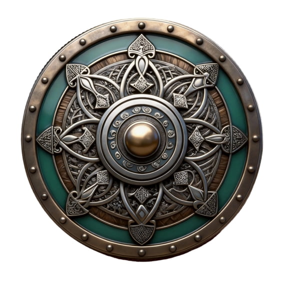 HOARBOEG 1Pcs Christ Knight Shield and Sword 3D Commemorative Coin Collection, Medieval Armor Inspired Carved Metal Coin, Collectible Challenge Coin for Men
