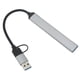 thumbnail image 3 of Estación de acoplamiento USB, tipo C del HUB del USB tipo Cto Diseño aerodinámico del eje del divisor del USB de la estación de acoplamiento USB Jadeshay A, 3 of 8