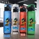 thumbnail image 3 of Vaso de agua portátil para deportes de viaje, para acampar al aire libre, resistente a fugas, de plástico, de Sonic the Hedgehog, rojo, verde, azul y negro, 560 ml, 3 of 5