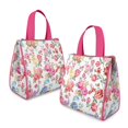 thumbnail image 2 of Pioneer Flower Floral Print Pattern Insulated Lunch Bag for Women & Adults,Large Portable Soft Cooler Lunch Bag,Thermal Food Storage Tote with Pearl Cotton,8.66L,8.75x5.75x9.5 Inch, 2 of 6