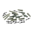 thumbnail image 1 of koolsoo 40Pcs Carp Fishing Running Rig Accessories Kit Versatile with Assortment Box Dark Green, 1 of 9