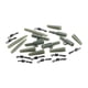 thumbnail image 1 of Kit de 40 pinzas para pesca de carpas, conos de cola giratorios y estuche de almacenamiento portátil. Verde oscuro, 1 of 9