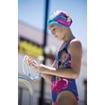 thumbnail image 2 of FINIS Kids Mermaid Silicone Mermaid Swim Cap In Flamingo, One Size, 2 of 2