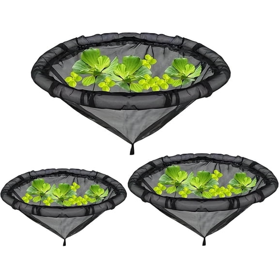 Floating Pond Plant Protector, 3PCS Fish Barrier Nets