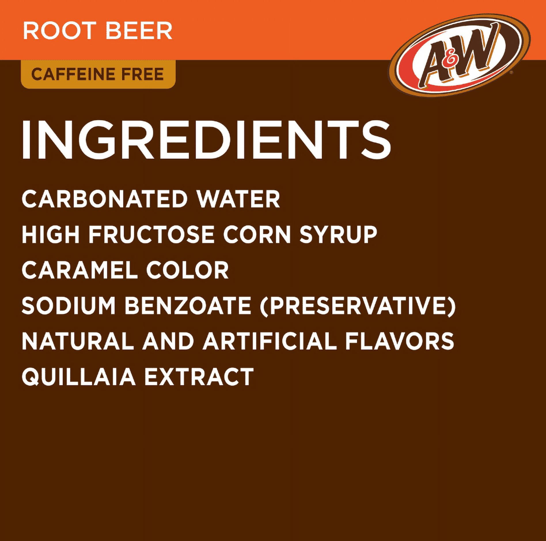 A&W Root Beer 8pk, 12oz Cans, Not Contain Any Alcohol