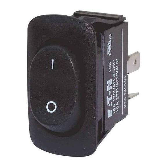 Eaton Rocker Switch, No Lens, LED, Off/On XRXAXXXNV1CU