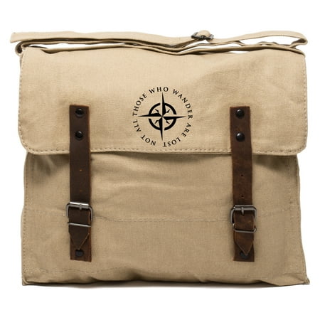 LOTR Not All Those Who Wander Are Lost Heavyweight Canvas Medic Shoulder