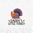 thumbnail image 4 of Inktastic Thanksgiving Daddy Little Turkey Girls Toddler Dress, 4 of 5
