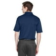 thumbnail image 2 of UltraClub Men's Cool & Dry 8-Star Elite Performance Interlock Polo 3XL NAVY, 2 of 3