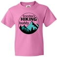 thumbnail image 3 of Inktastic Grandma's Hiking Buddy with Mountains and Trees Youth T-Shirt, 3 of 5