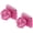 Pink, variant on Silk Knot Cufflinks, Square Shape Elastic Fabric Shirt Cufflinks Twist Dress Accessories Cuff Link for Men Women Business Gift Wedding