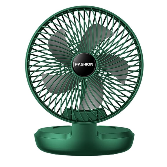 Necvior Travel Fan USB Powered Charging Summer Mute Silent 3 Speed Adjustable Ventilator